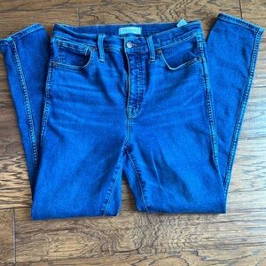 Madewell skinny jeans